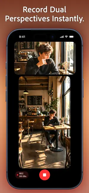 TwoTake Recorder: Dual Camera screenshot 3
