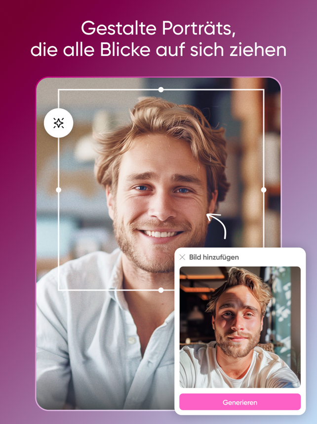 Picsart: KI Bilder bearbeiten Screenshot