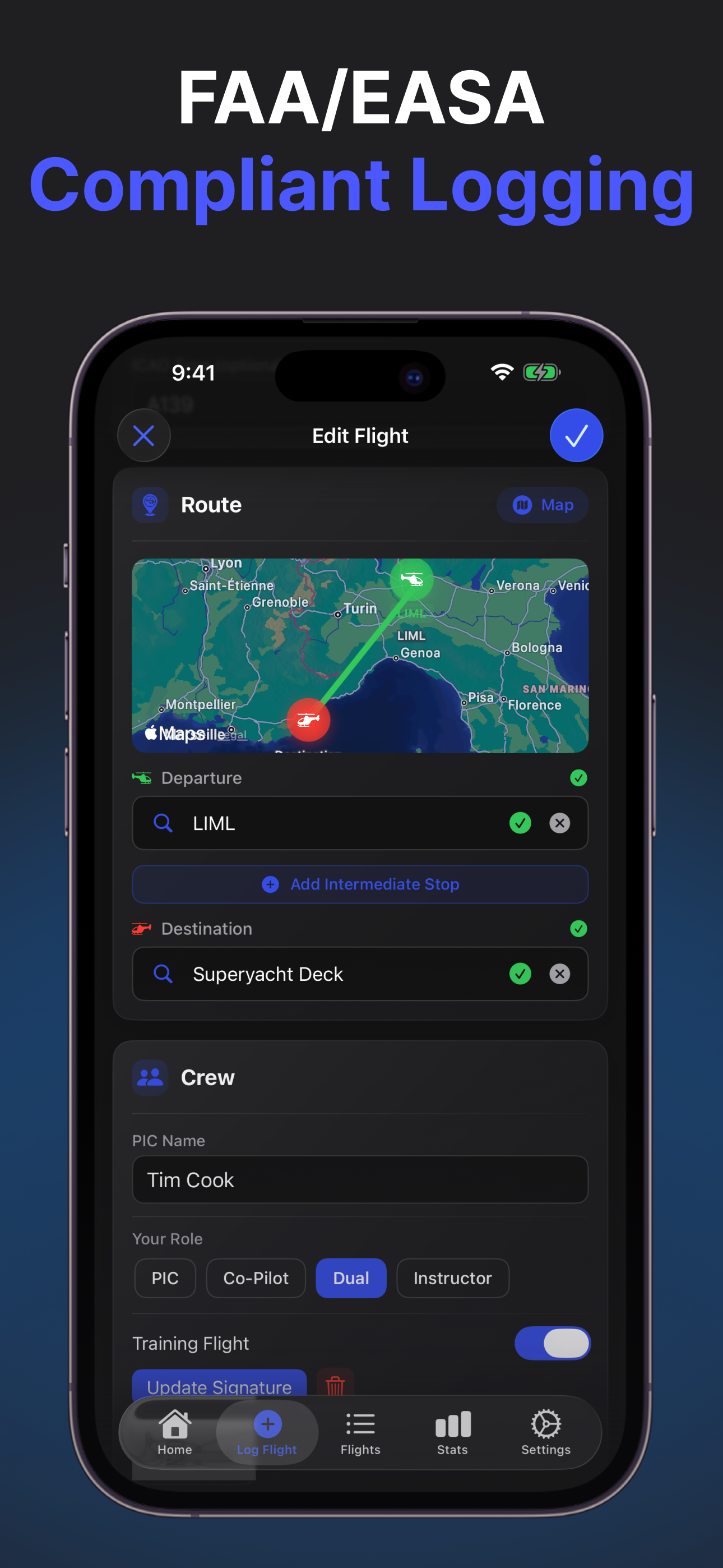 RotorLog: Helicopter Logbook screenshot 3