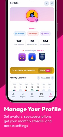 Striide: Cricket Training screenshot