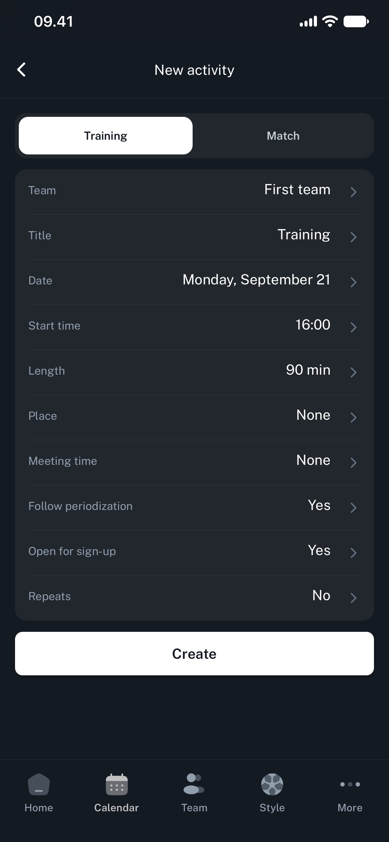 Screenshot 3 of Driblo Coach