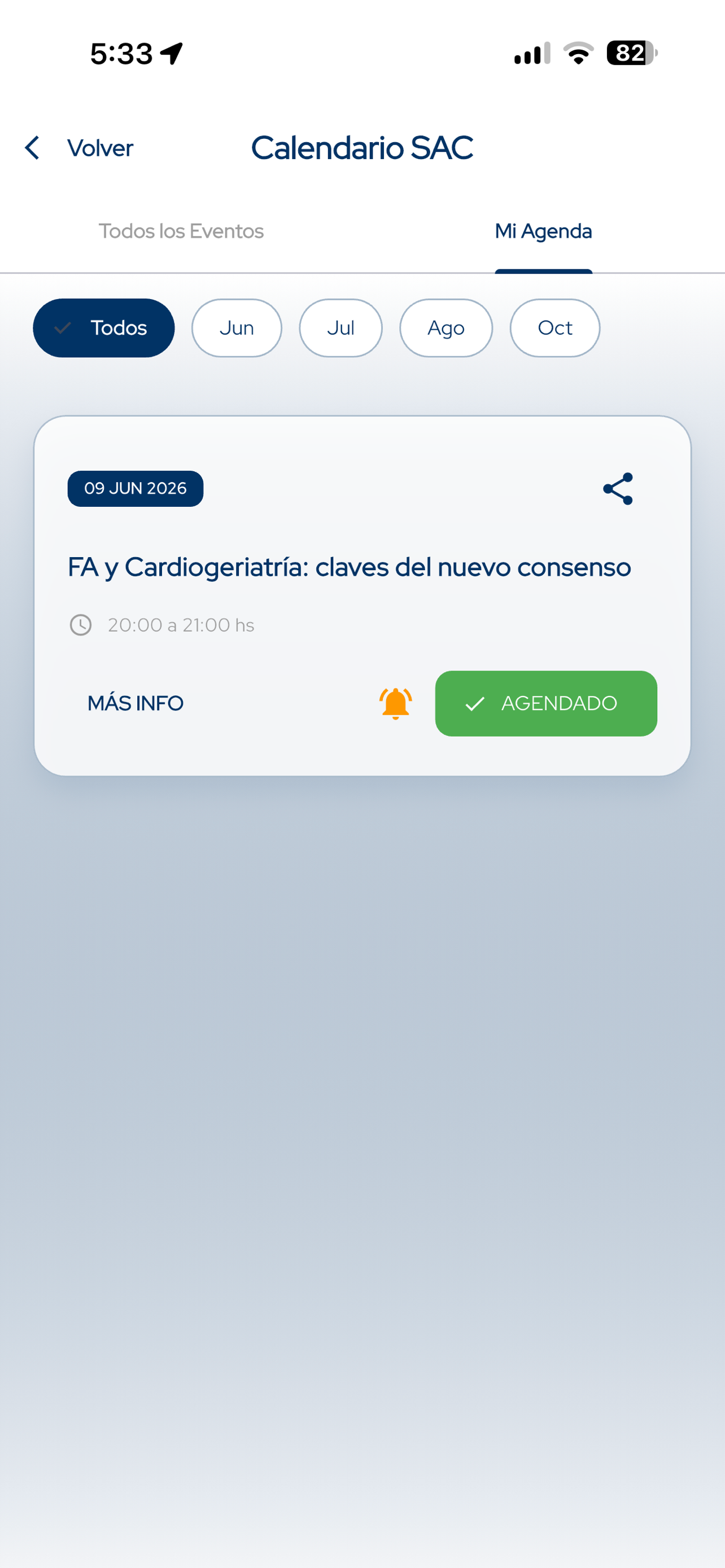 SAC - Soc. Arg. de Cardiología screenshot 7