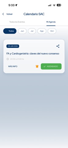SAC - Soc. Arg. de Cardiología iPhone screenshot 7