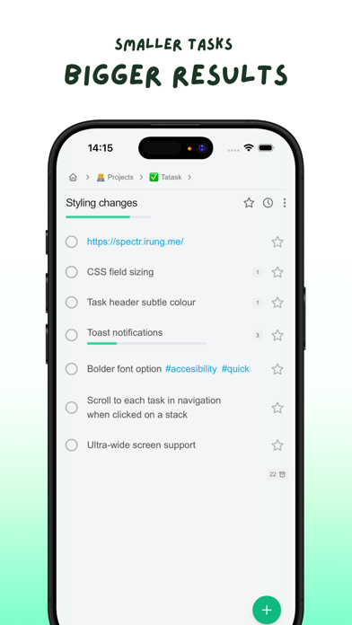 Tatask: Nested To-Do & Tasks Screenshot 4 of 7