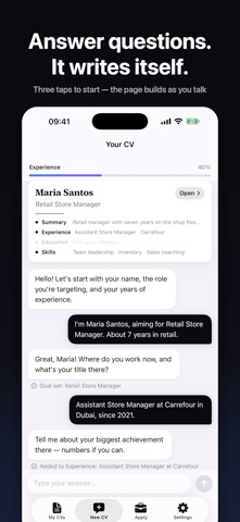CV Maker AI: Resume Builder Screenshot 3 of 10