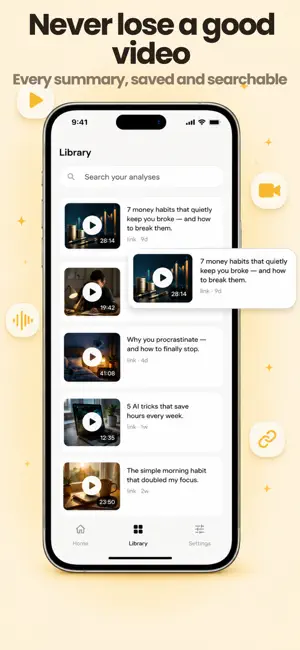 Gistly: AI Video Summary screenshot 3
