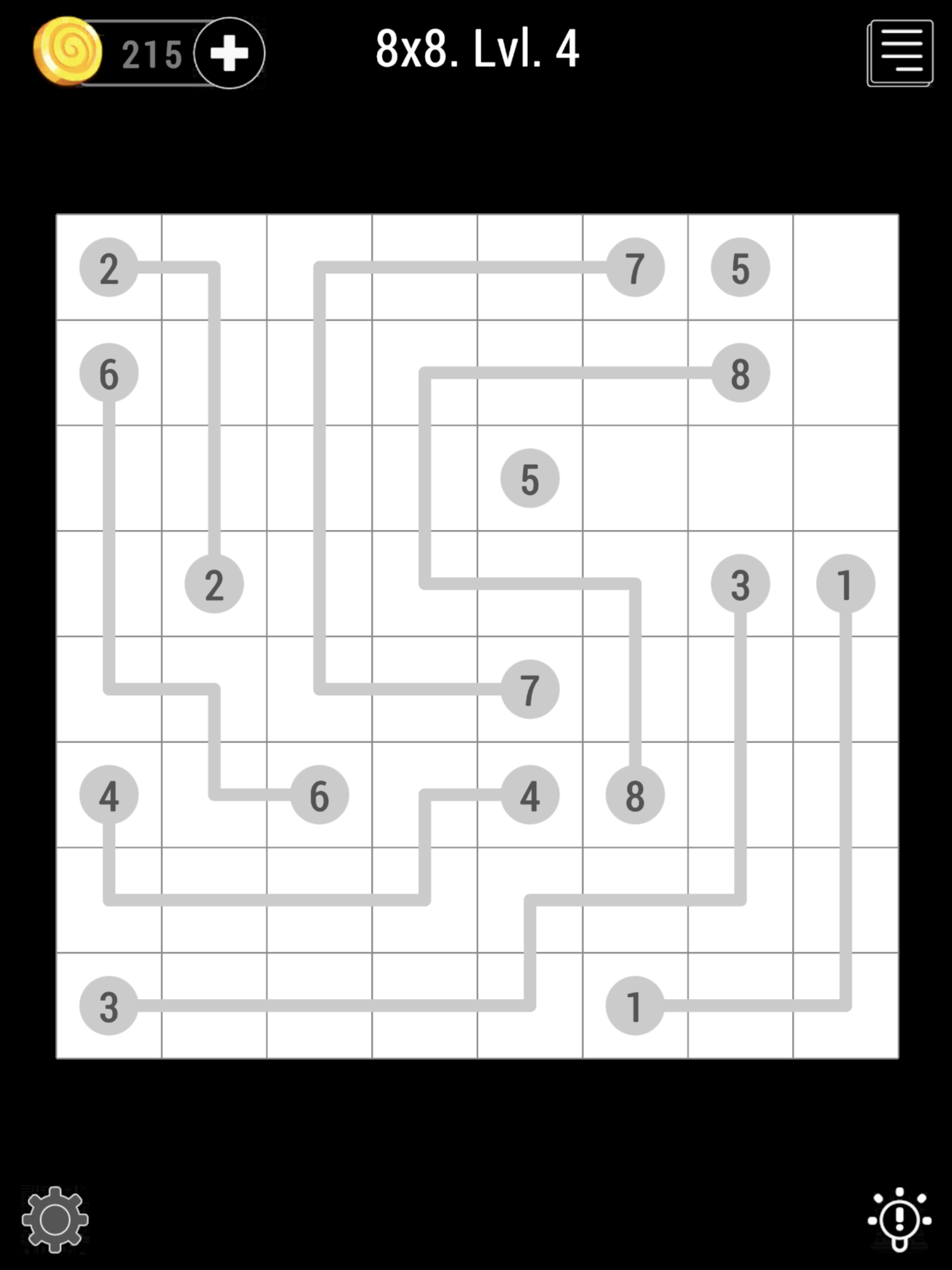Number Joining Puzzle Game