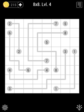 Number Joining Puzzle Game iPad screenshot
