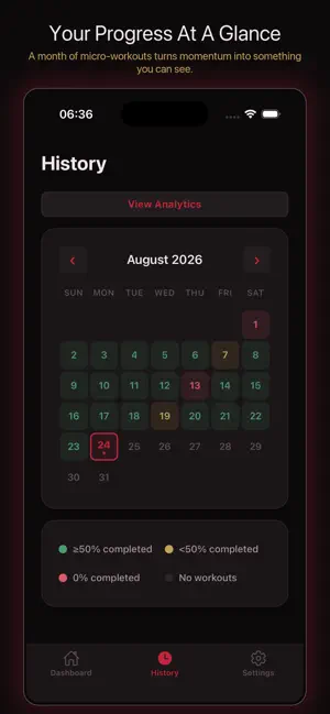 MicroReps: Desk Workout App screenshot 3