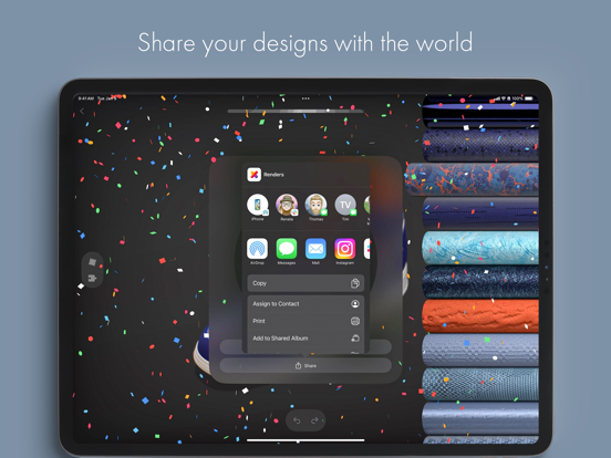 swatchbook remix iPad screenshot 7 - Graphics & Design app