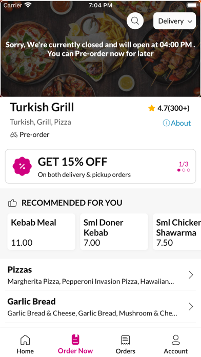 Turkish Grill Cavan Town Screenshot
