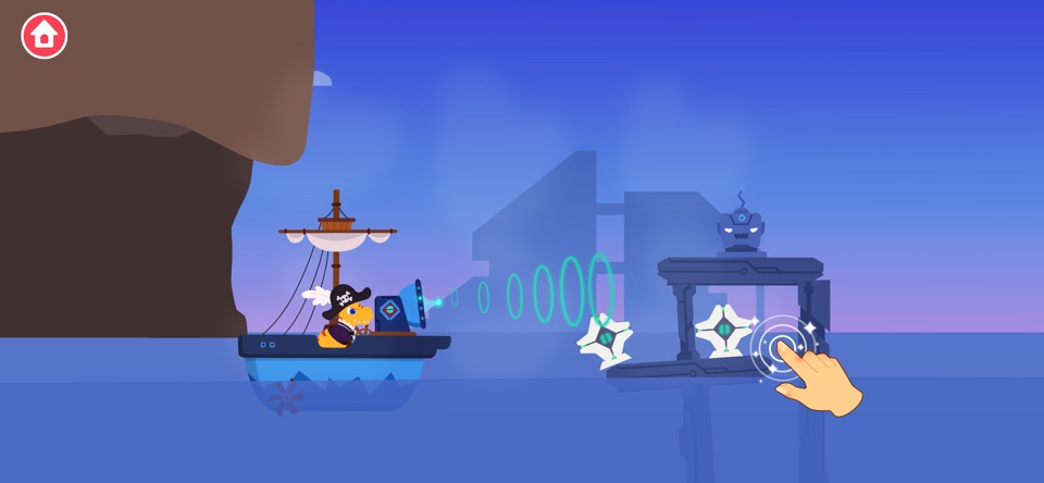 Dinosaur Pirate Games for kids screenshot 8