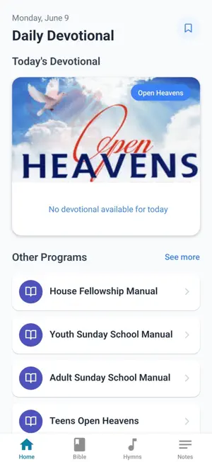 RCCG Mobile screenshot 1