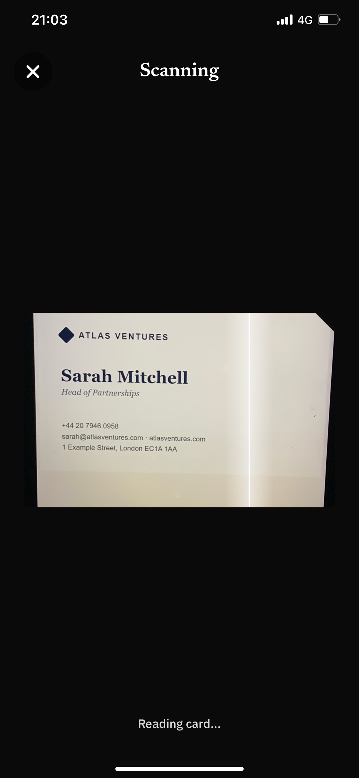 Screenshot 6 of uKeep: Business Card Scanner