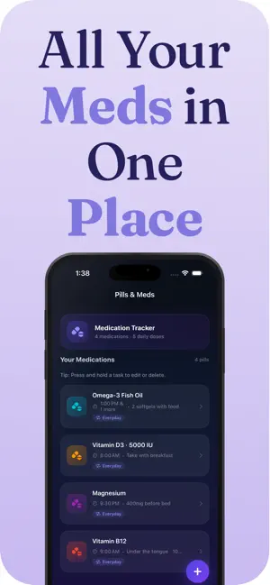 Pill Reminder: Water Tracker screenshot 3