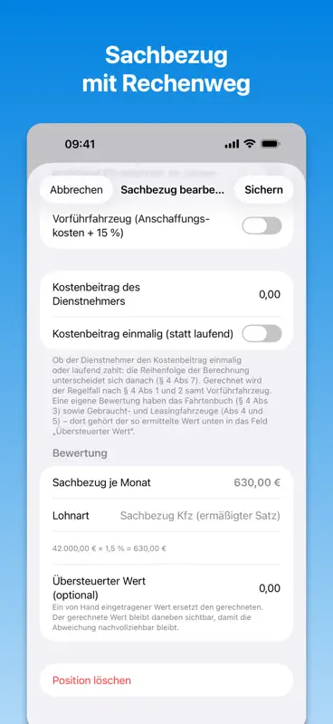 BruttoNetto – Gehaltsrechner screenshot 4 of 8