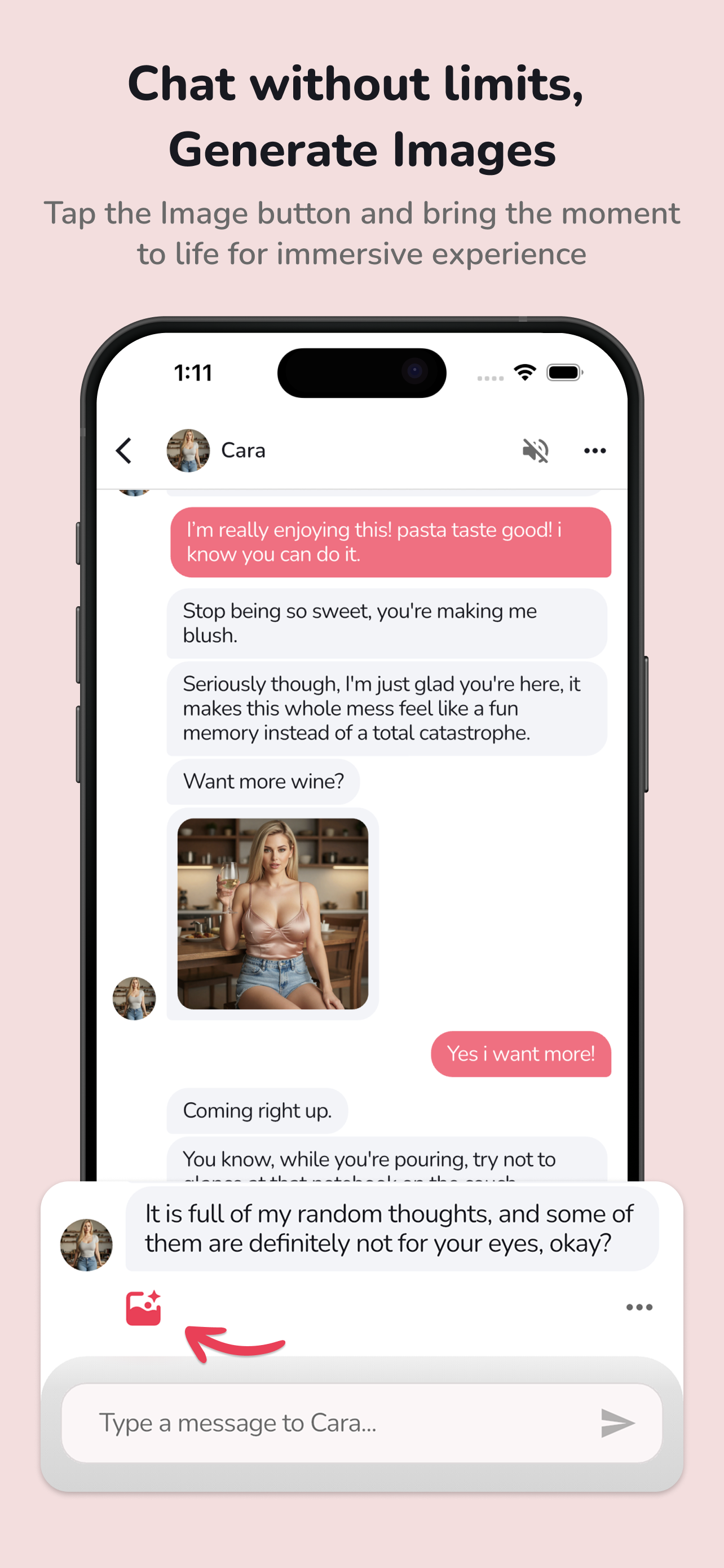 Cara: AI Chat Friend screenshot 3