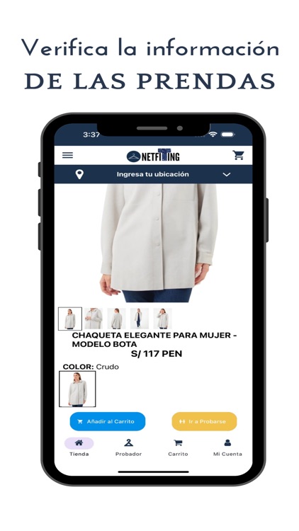 Netfiting - Tienda y Probador