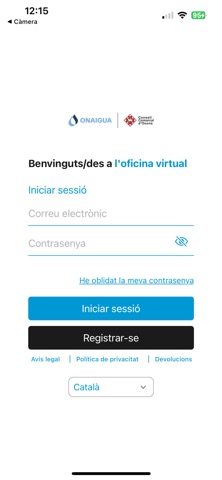 Oficina Virtual Onaigua screenshot