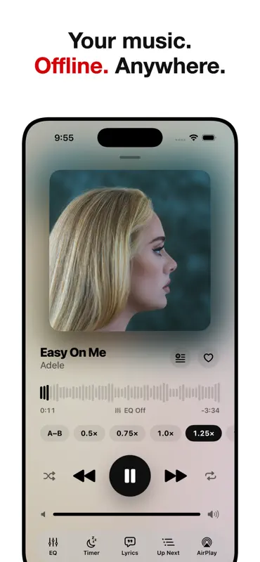 Player GR: Offline Music screenshot 1 of 6