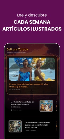 Yoruba App – Cultura Ifá screenshot