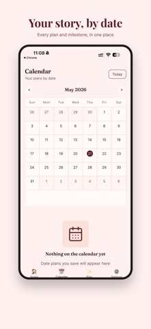 Dua: AI Date Planner Couples iPhone screenshot