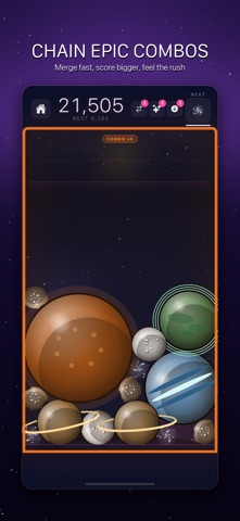 Cosmerge iPhone screenshot