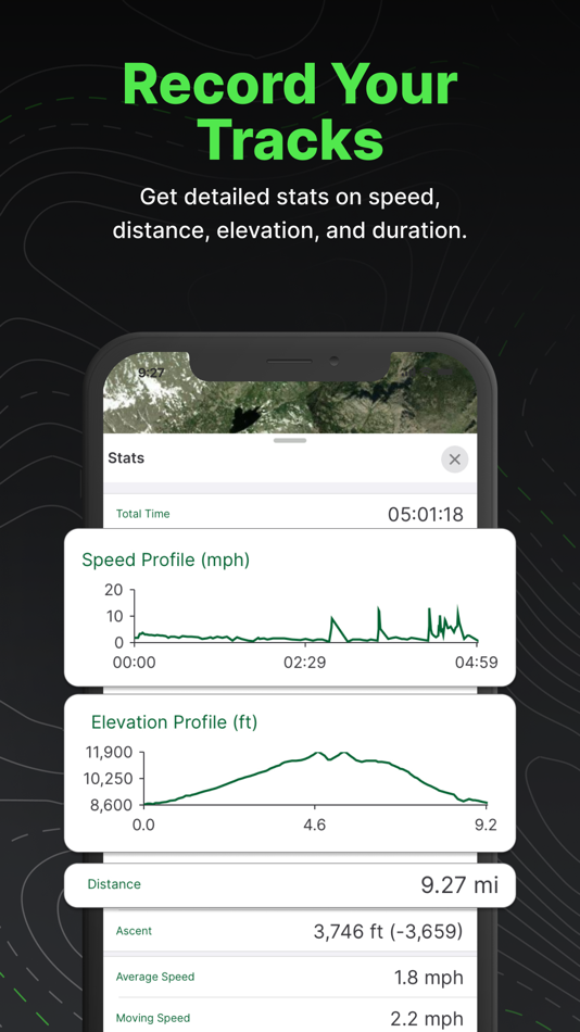 #5. Gaia GPS: Mobile Trail Maps (iOS) 由: TrailBehind