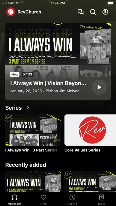 Revolution Church PA app screenshot