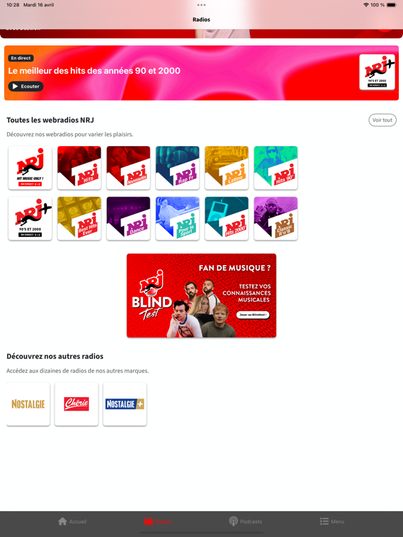 Screenshot #5 pour NRJ Belgique