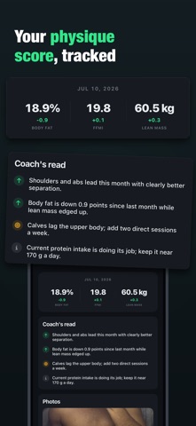 LeanFrame: AI Body Fat Scanner Screenshot 2 of 6