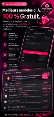 AI-0 : Vidéos, images, chat screenshot 2