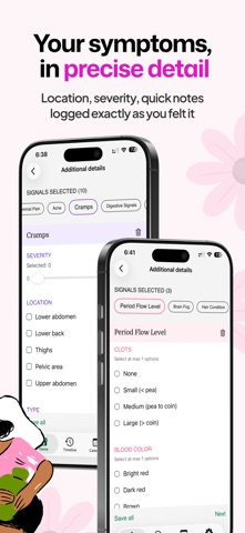 Petals: Period & Cycle Tracker screenshot 3