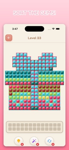 Diamond Mosaic: Jewel Sort Screenshot 1 of 5