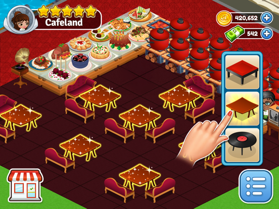 Cafeland - Restaurant Koken iPad app afbeelding 5