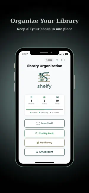 Shelfy The Library Organizator screenshot 1