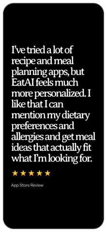 EatAI - AI Recipe & Meal Plan screenshot