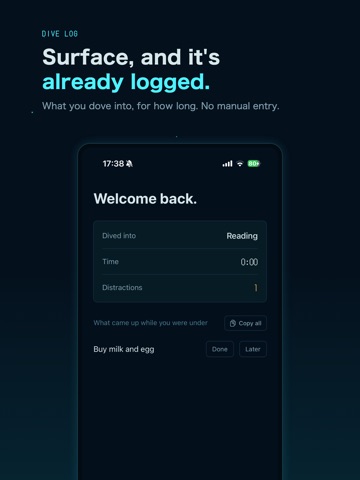 Nautilus: Focus & App Blocker iPad screenshot