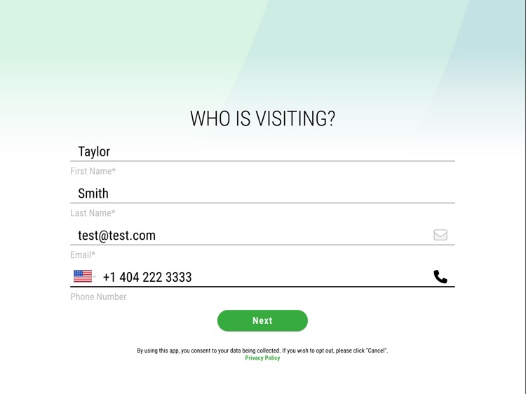 Greetly · Digital Receptionist