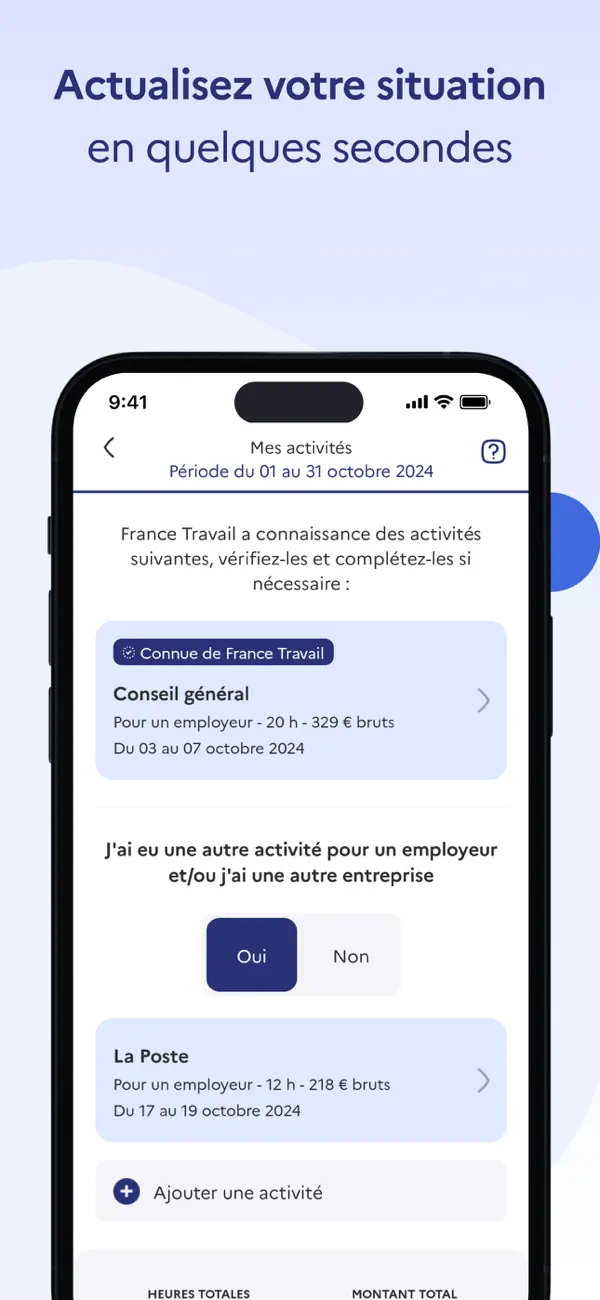Screenshot #3 pour Mon Espace France Travail