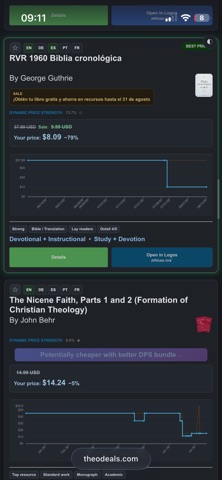 Theodeals screenshot