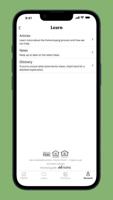 Green Lending Screenshot