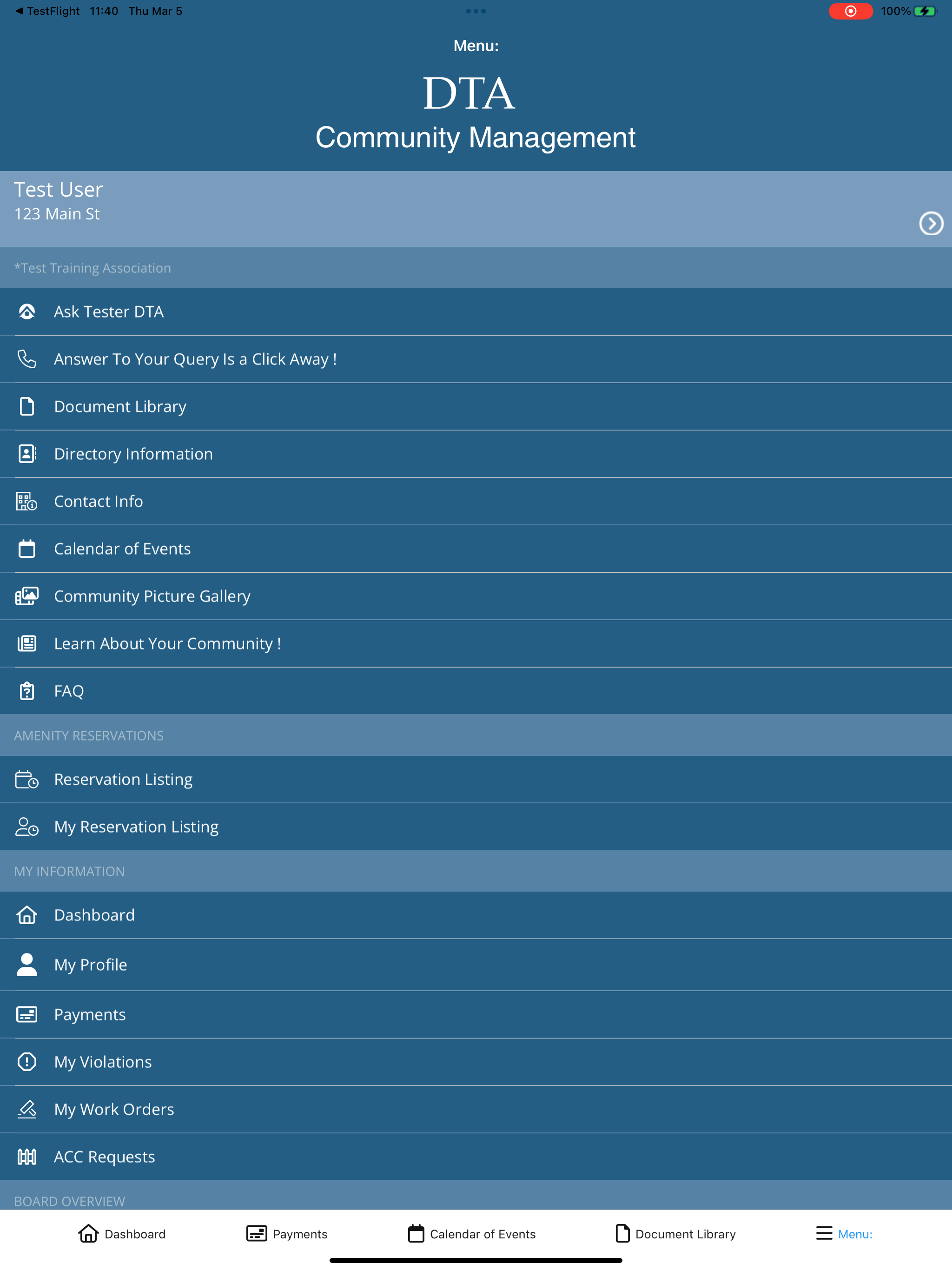 DTA Community Management