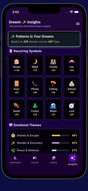 Dreamr AI Dream analysis screenshot 1