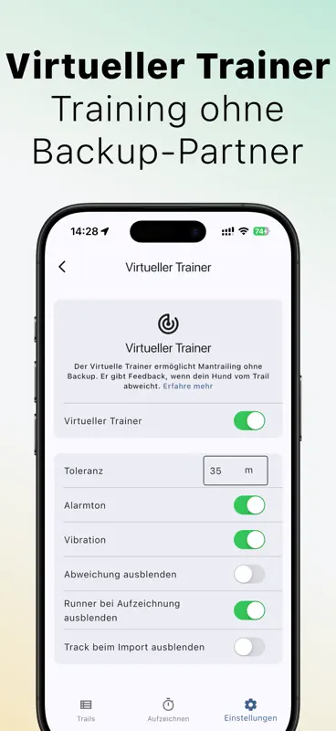The Mantrailing App screenshot 5 of 5
