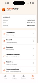 Points Card: Loyalty Program screenshot