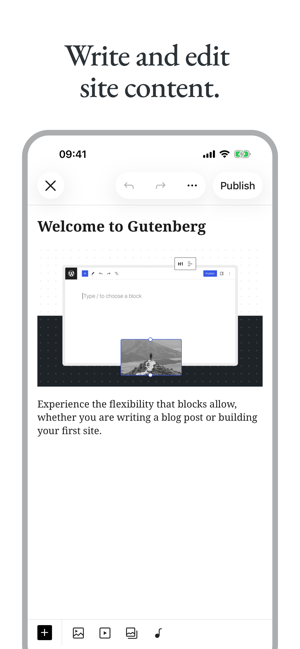 WordPress – Website Builder Screenshot