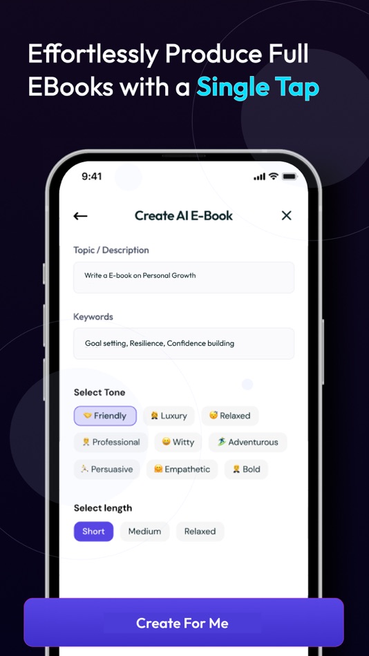 #3. AI Ebook Generator-Book Writer (iOS) โดย: Speed Apps Labs LLP
