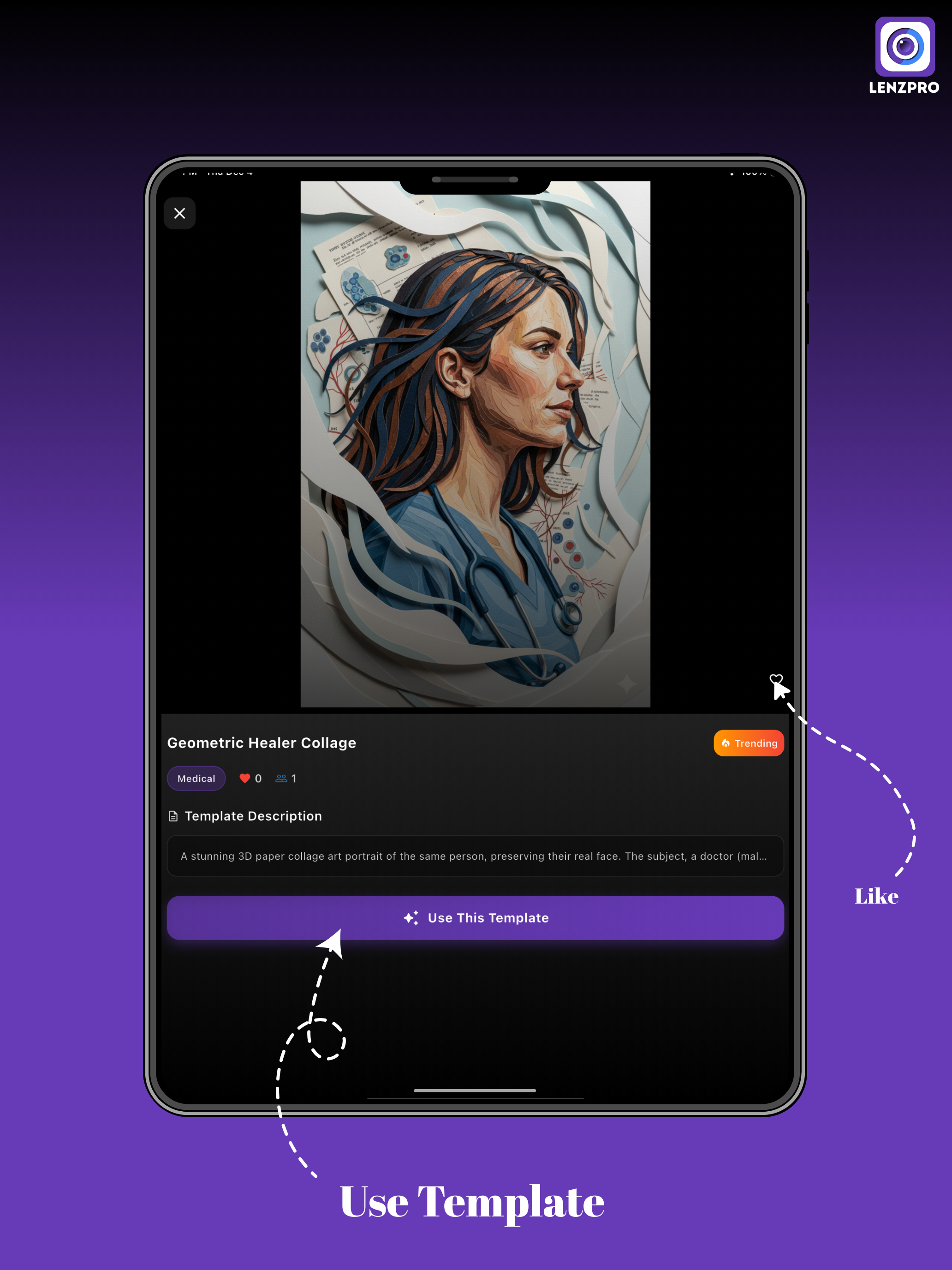 LenzPro: AI Headshot Maker screenshot 11