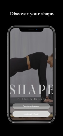 Shape Pilates with Lucy iPhone screenshot